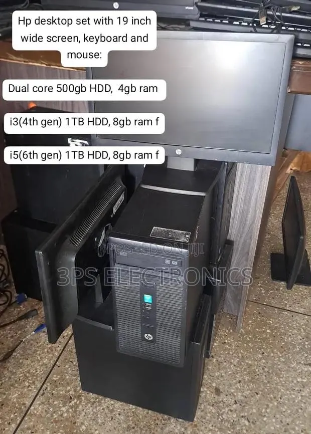 Desktop Computer HP EliteDesk 800 8GB Intel Core i5 HDD 1T