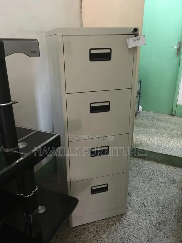 4 - Drawer Steel Cabinet Drawer · Photo 1