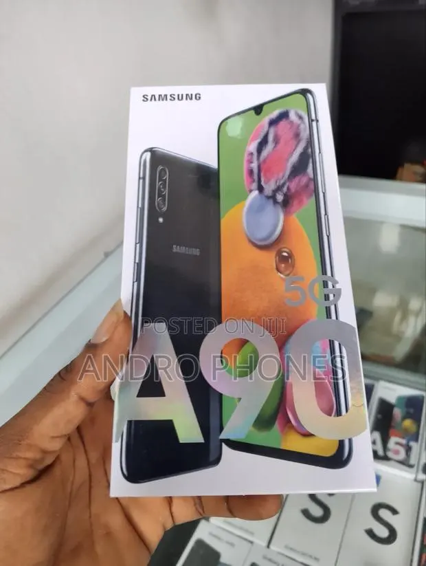New Samsung Galaxy A90 128 GB Black · Photo 1