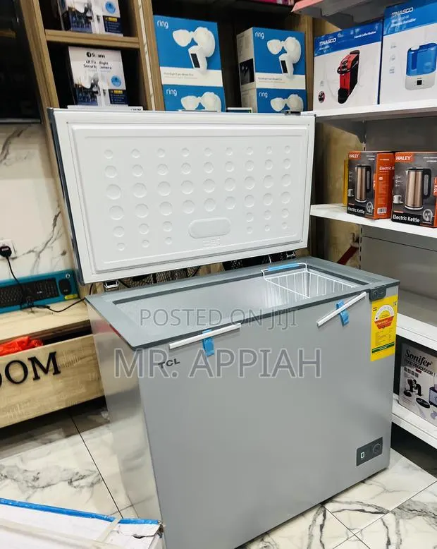 Classic Design TCL 200liters Electric Chest Freezer(Gray) · Photo 1