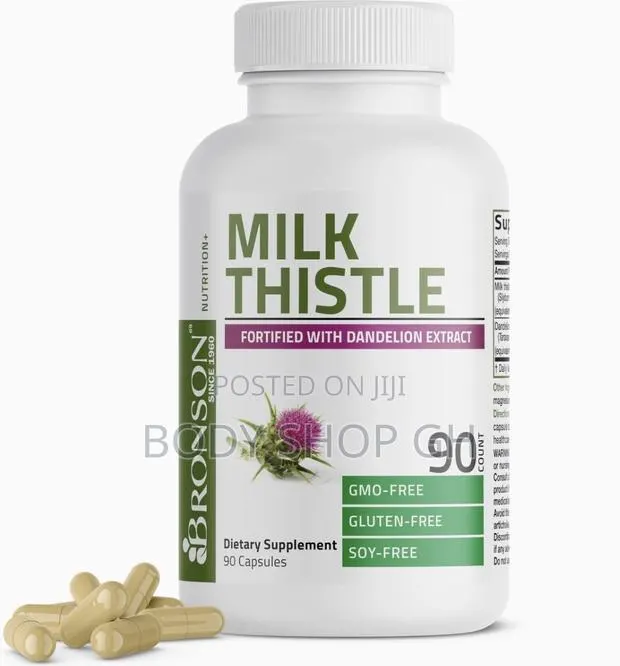 Bronson Milk Thistle Silymarin Marianum Dandelion for Liver Health · Photo 1