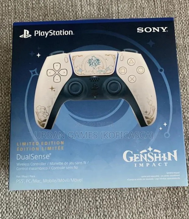 Sealed PS5 DualSense Controller - Genshin Impact Limited Edition · Photo 1