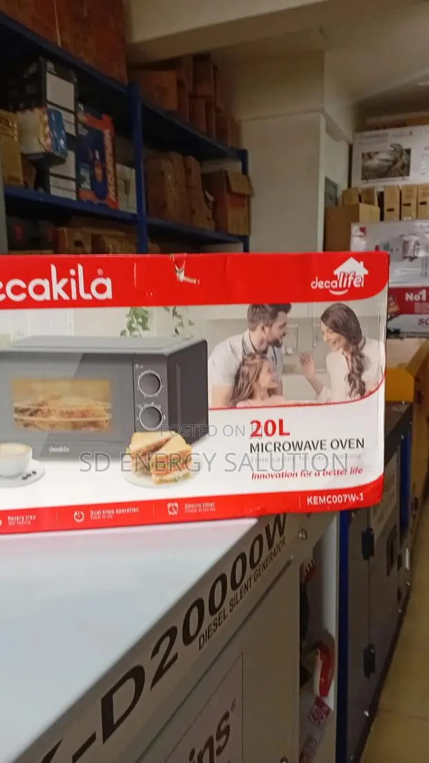 Decakila 20L Microwave Oven – Energy Efficient Kitchen Essential · Photo 1
