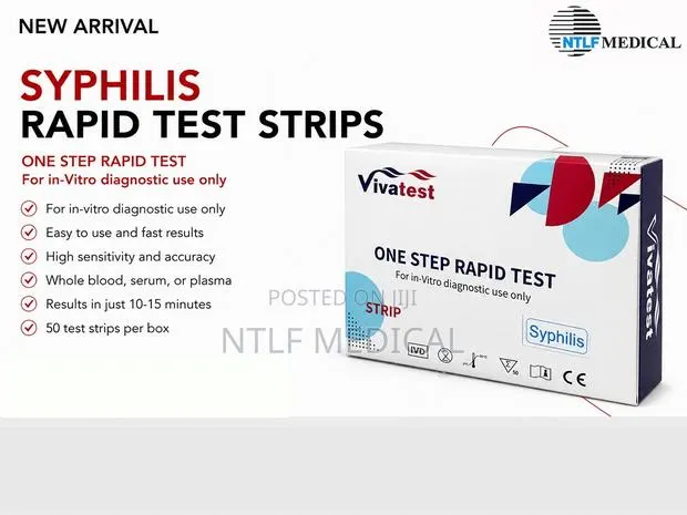 Syphilis Test Strips · Photo 1