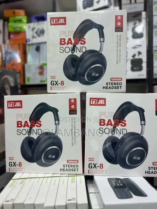 YX JBL GX-8 - Pure Bass Sound Stereo Headset · Photo 1