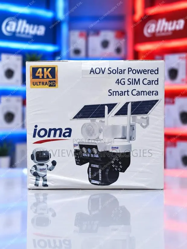 IOMA 4G AOV Solar Powered Smart Camera · Photo 1