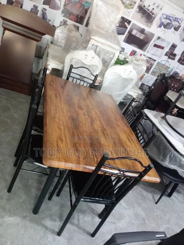 Wooden 6 Chairs Dining · Photo 1