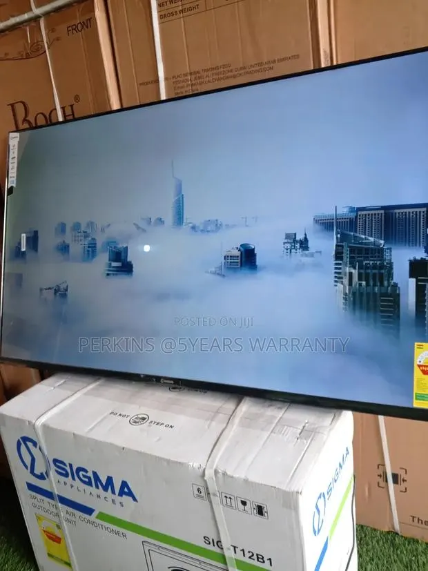 Sigma 55” Smart Tv – Vibrant Display, Smart Power Sigma Tv · Photo 1