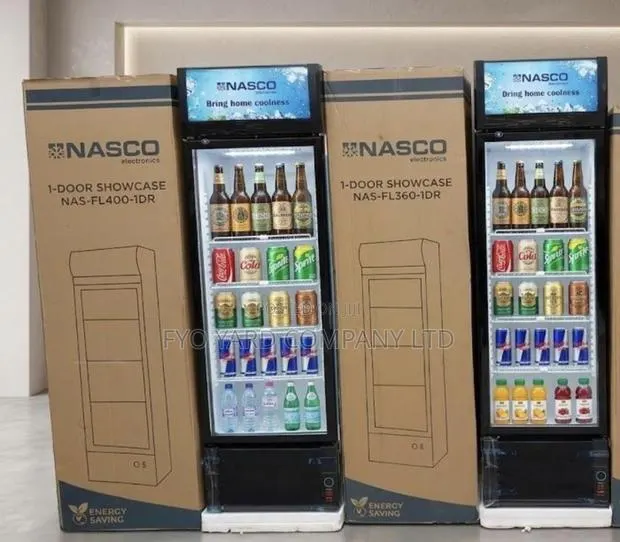 Brand New Nasco 358ltrs Display Fridge · Photo 1