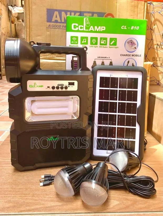 CL810 Solar Lighting System · Photo 1