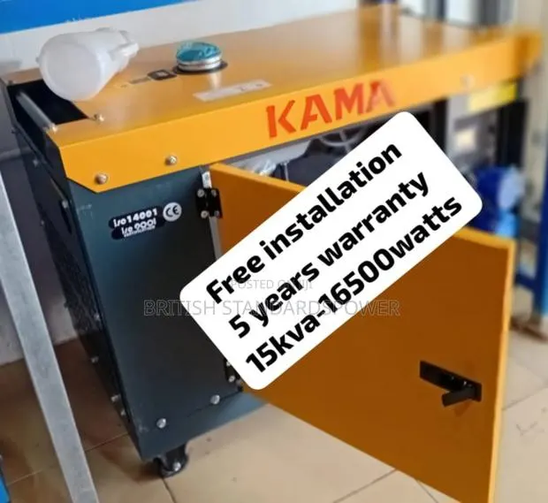 Unbroken Power 15kva Silent Diesel Generator · Photo 1