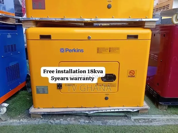 Original Perkins 18kVA Power Generator – 3 Phase 18kva · Photo 1