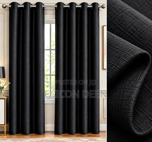 Luxury Jacquard Sunblock Blackout Curtains for Homes ,Hotels,Air BNB · Photo 1