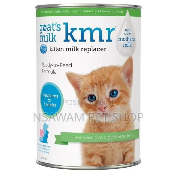 Petag Goat's Milk KMR Kitten Milk Replacer Liquid, 11 Fl Oz · Photo 1