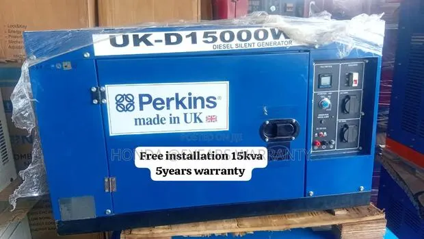 Heavy-Duty 15kva Perkins Generator – Built for Long 15kva · Photo 1