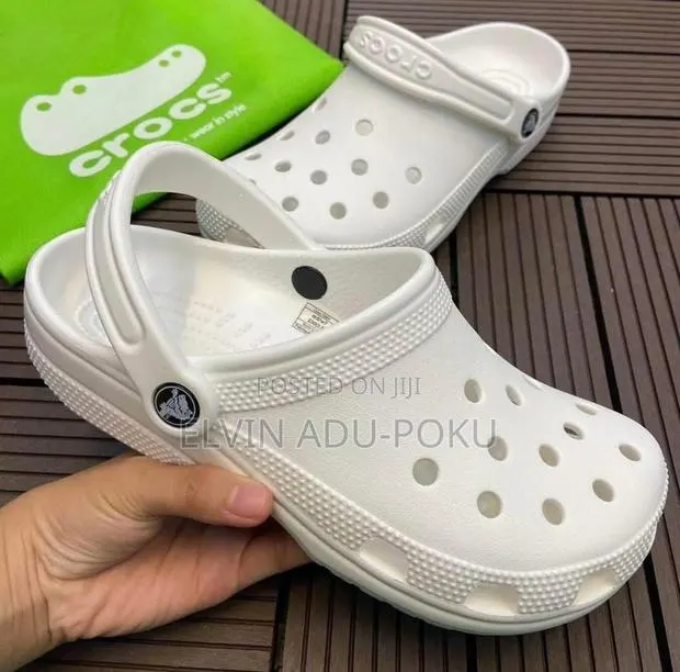 Crocs Classic Perforated Clogs In Different Styles , Swipe>>> · Photo 1