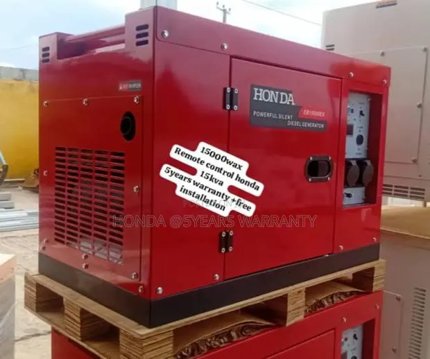 Contrast Electric Power With Honda Generator 15kva 15000wax · Photo 1