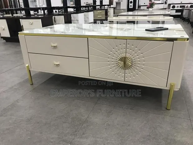 Classy Strong Marble Top Center Table · Photo 1