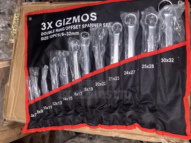 6-32 12pcs Ring Spanners Set · Photo 1