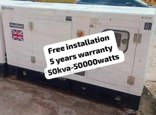 Air Forced Cooled Engine 50kva Silent Diesel Generator · Photo 1