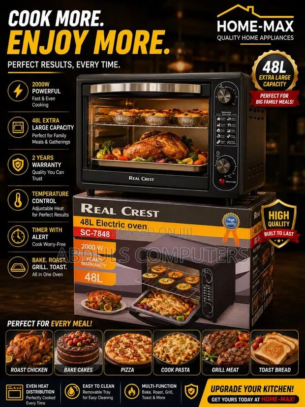 Real Crest Electric Oven · Photo 1