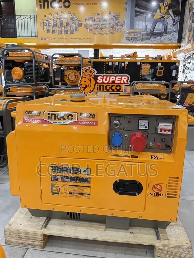 Ingco 5kw Silent Diesel Generator · Photo 1