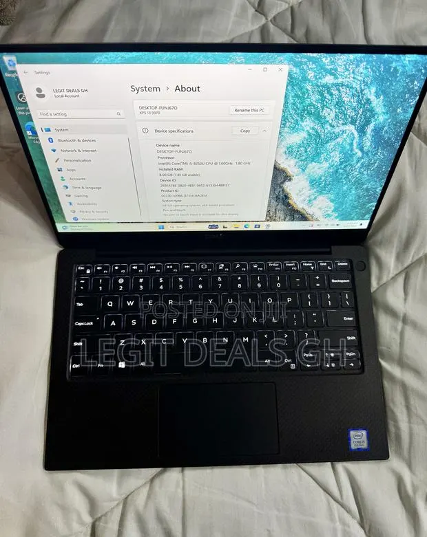Laptop Dell XPS 13 8GB Intel Core i5 SSD 256GB · Photo 1