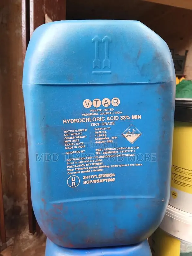 Hydrochloric Acid -Tile Best Wash 40kg · Photo 1