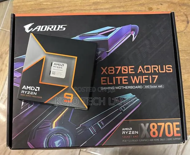 Amd Ryzen 9 9900x Aorus X870e Motherboard · Photo 1