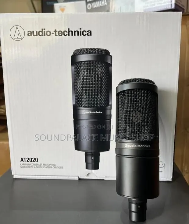Audio-Technica At2020 Cardioid Condenser Studio Microphone · Photo 1