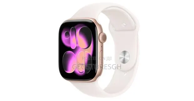 Apple Watch Series 11 [GPS + Cellular 46mm] Smartwatch With Rose Gold · Photo 1