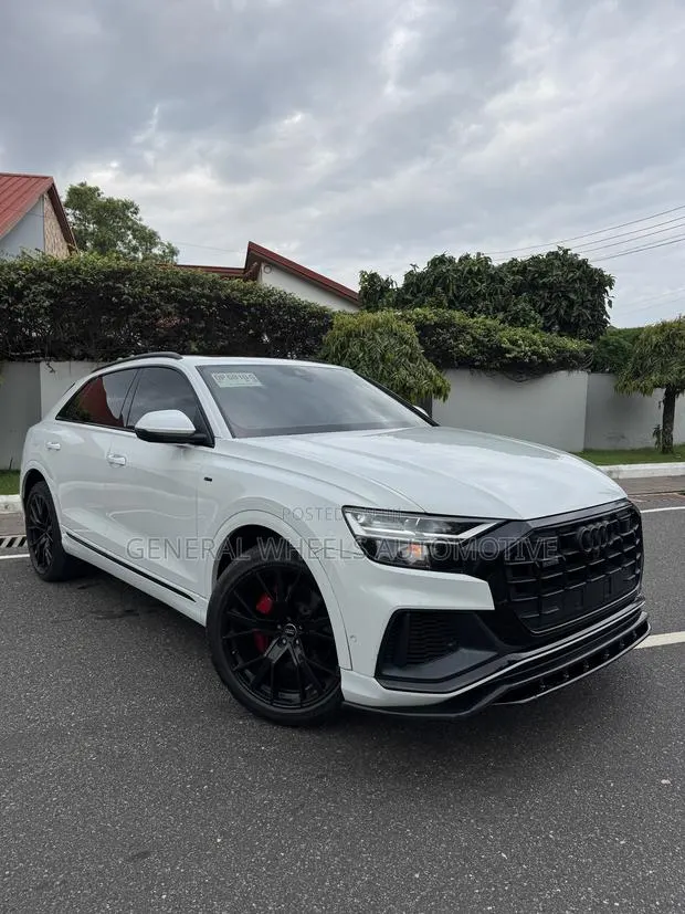 Audi Q8 55 Premium AWD quattro 2020 White · Photo 1
