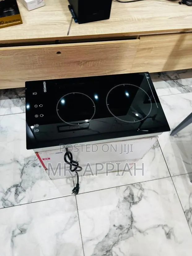 Tempered Glasd Kenwood 2 Electric Cooktop(Black) · Photo 1