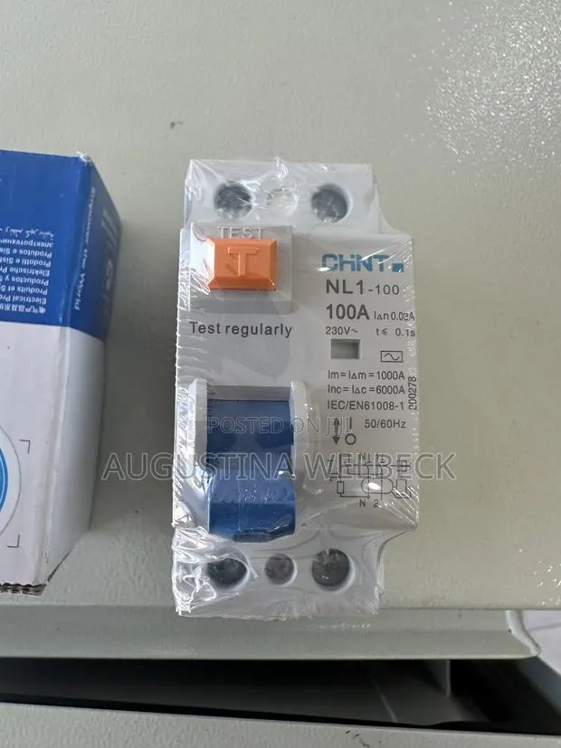 RCCB (Residual Current Circuit Breaker) 100amps 2 Pole · Photo 1