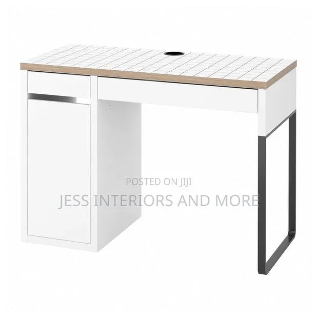 Study Desk, White/Anthracite · Photo 1