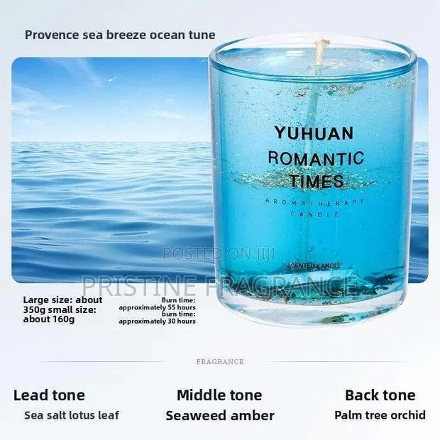 Provence Sea Breeze Aromatherapy Gel Candle · Photo 1