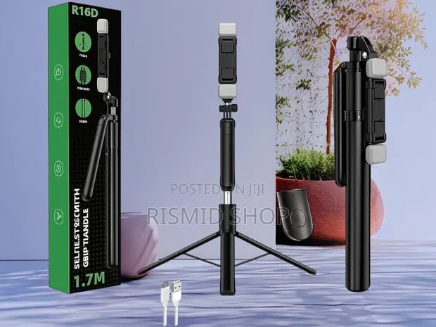 R16D Wireless Remote Selfie Stick Tripod · Photo 1