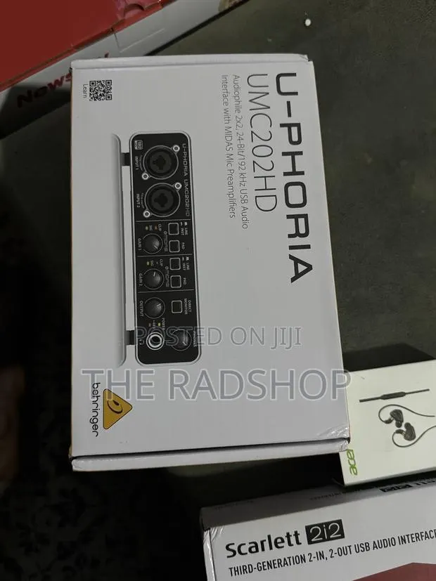 Behringer Soundcard U-Phoria UMC202HD · Photo 1