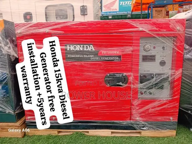 Mastering Standby System Honda Diesel Generator 15kva Silent · Photo 1