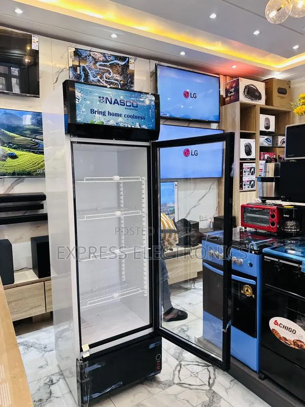 Shop for the Best Nas400fl-1dr —Display Fridge Nasco · Photo 1