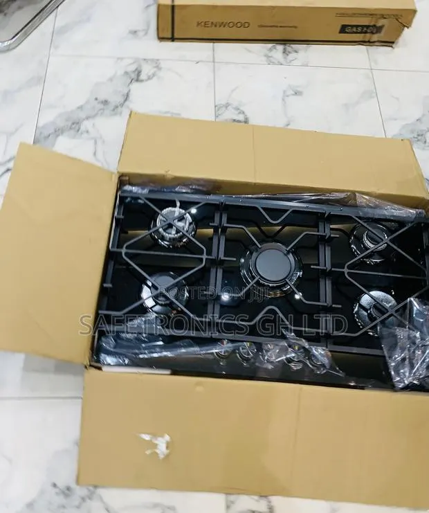 Secure Fast Kenwood 5-Burner Gas Built-in Gas Hobs (Sleek Countertop) · Photo 1