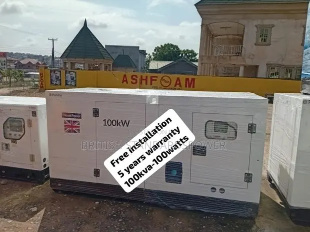 Robustness 100kva Perkins Silent Diesel Generator · Photo 1
