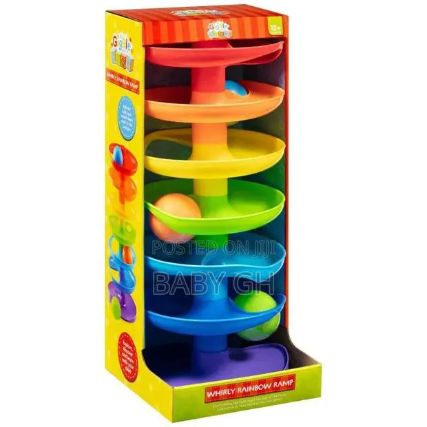 Giggle and Grow Whirly Rainbow Ramp · Photo 1