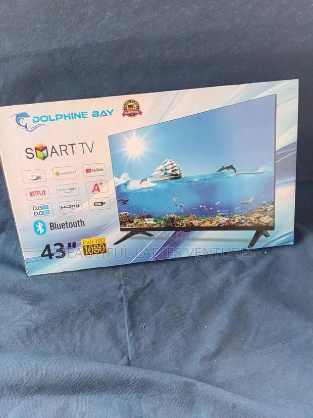 Dolphine Bay 43-Inch Tv – Premium Quality Display Sound · Photo 1
