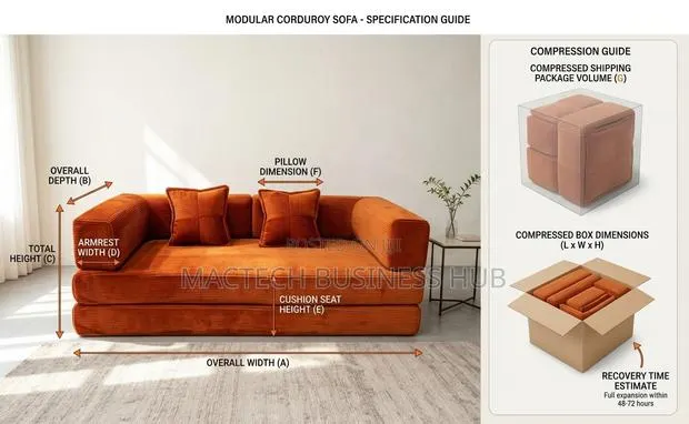 Foldable Couch, · Photo 1