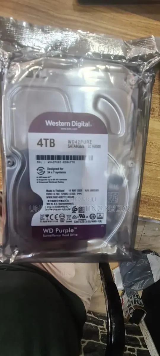 Wd 4tb Surveillance Hard Drive for CCTV System · Photo 1
