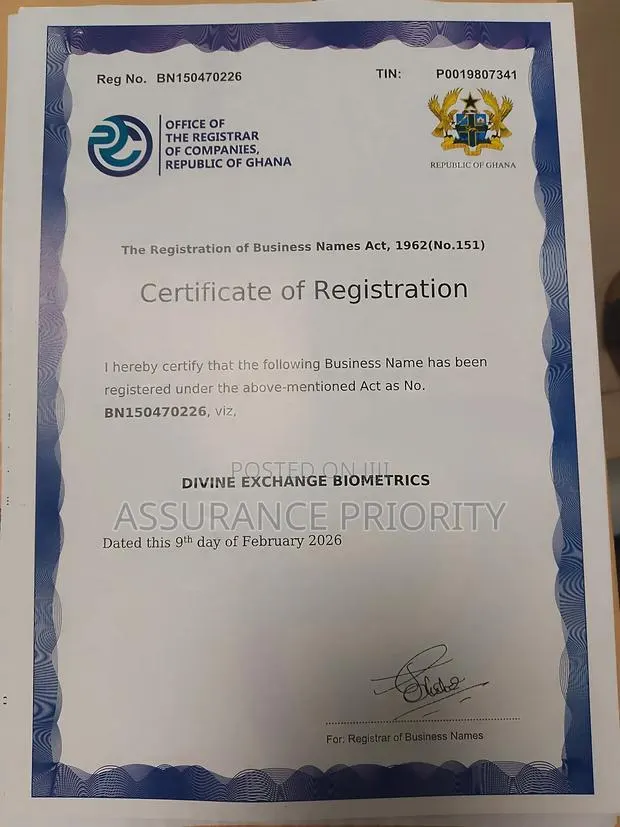 Business Certificate · Photo 2