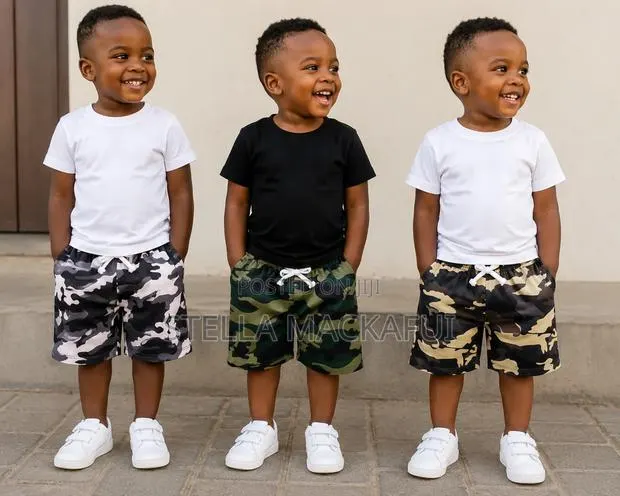 3pcs Set of Shorts for 3-6yrs Only · Photo 1