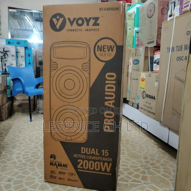 Promotion Promotion on Our Allnew 2000W Voyz Bluetooth Speakers · Photo 1