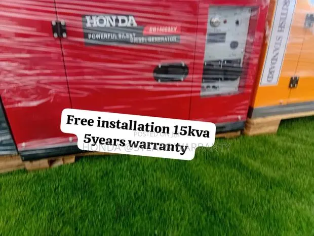 Zero Noise Gen Honda 15kva 16500watt Diesel · Photo 1